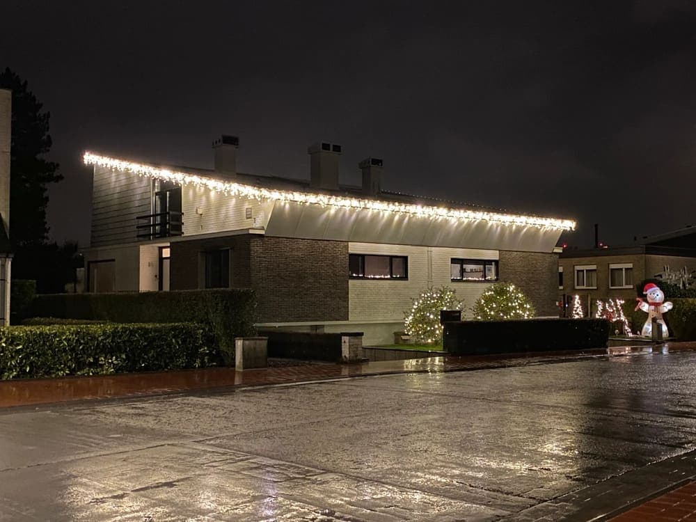 ijspegelverlichting modern warm wit klantfoto