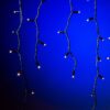 Eiszapfenbeleuchtung · Klassisches Warmweiß · Twinkle · Schwarzes Kabel · 2m x 1m · IP67