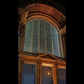 Weihnachts Vorhang LED