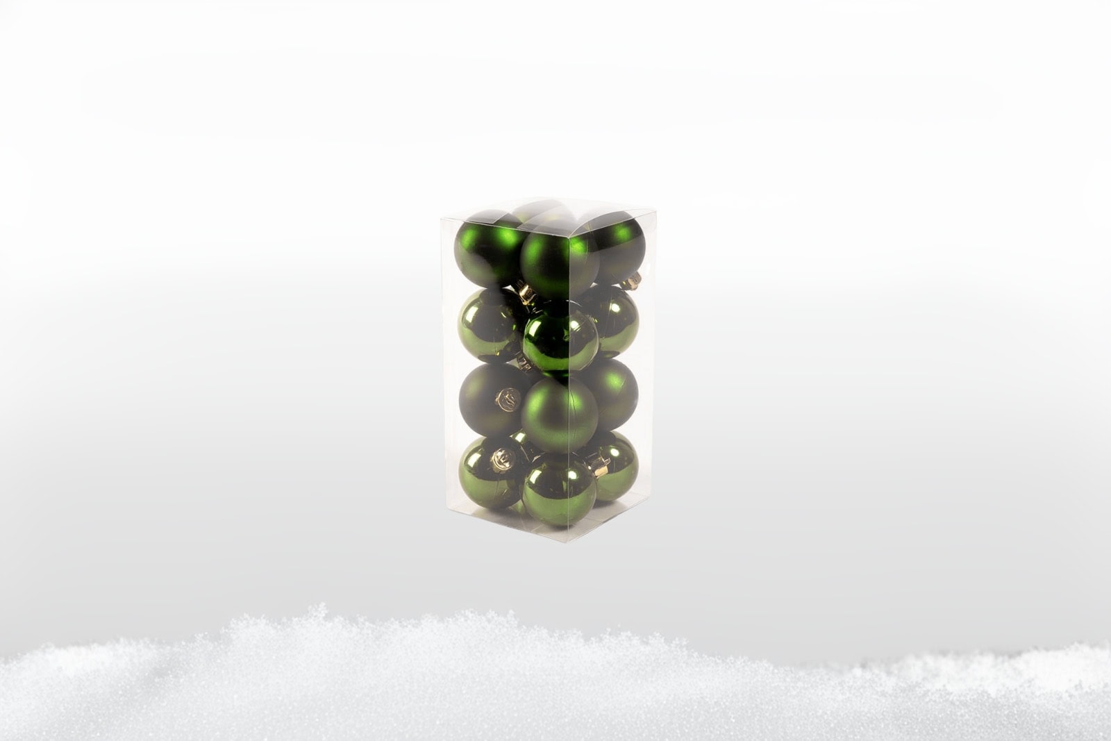 Weihnachtskugeln grün