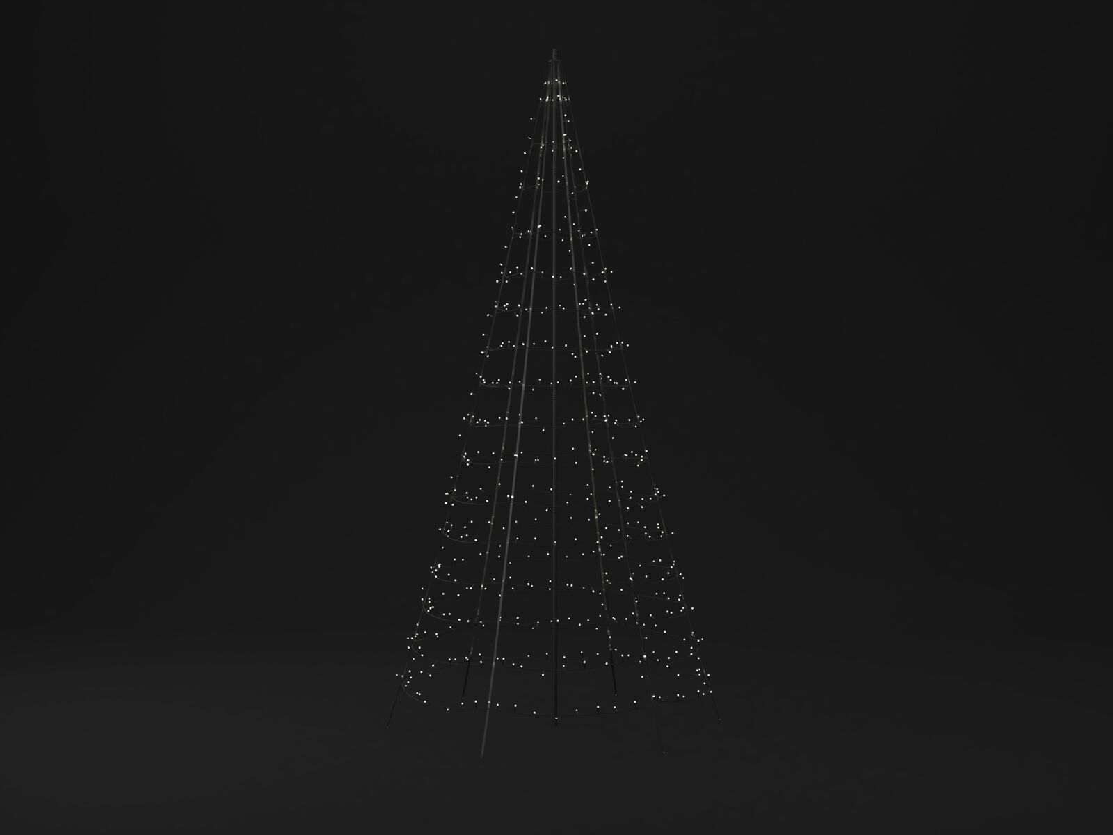 weihnachtsbaum auf stange 3 meter