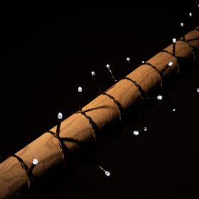 Batterien für die Weihnachtsbeleuchtung außen