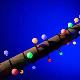 Weihnachtsbaumbeleuchtung Kügelchen