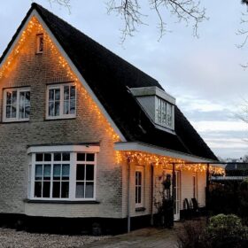 Weihnachtsbeleuchtung außen Eiszapfen