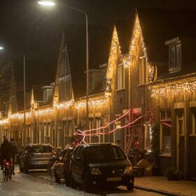 Weihnachtsbeleuchtung Eiszapfen