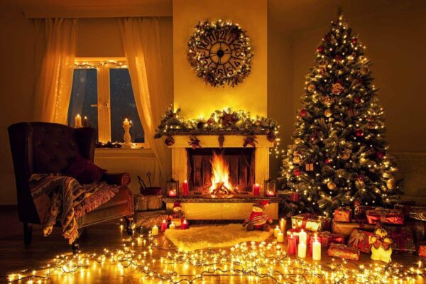 Weihnachtsbeleuchtung klassisch warm