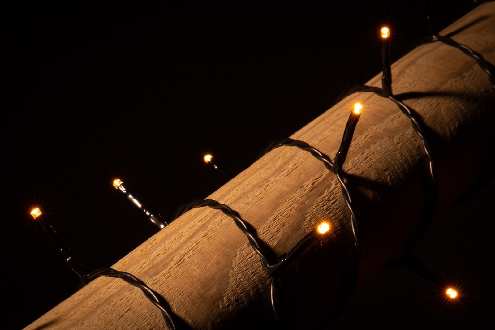 LED-Weihnachtsbeleuchtung außen