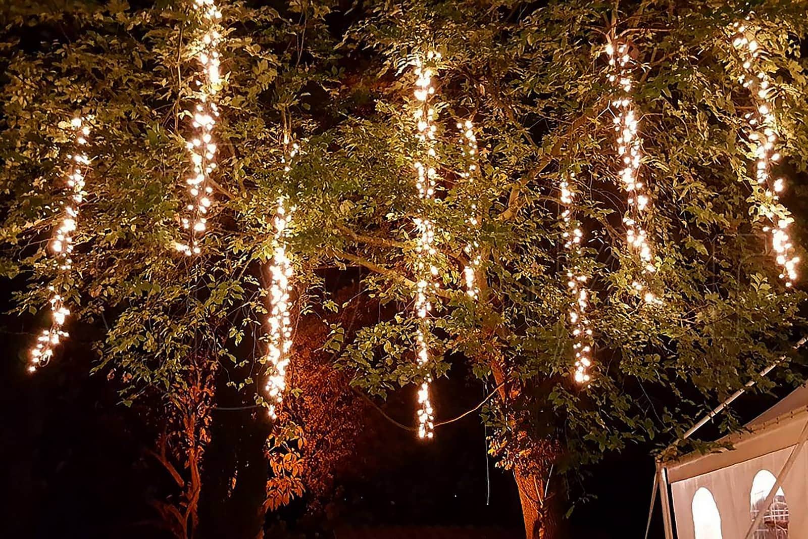 Weihnachtsbeleuchtungs-Girlanden