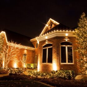 Weihnachtsbeleuchtung für den Garten