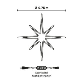 Weihnachtsdekoration Stern