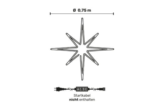 Weihnachtsdekoration Stern