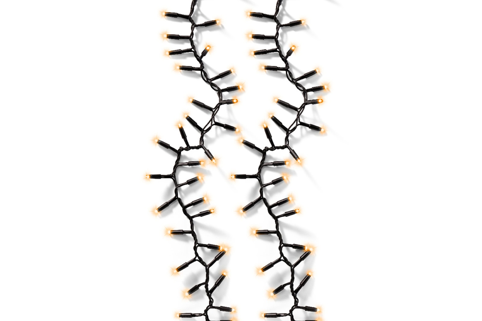 verbindbare Weihnachtsbeleuchtung kompakt klassisch Warmweiß