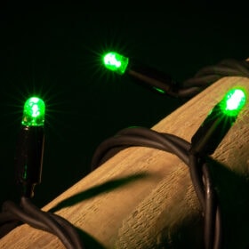 Verbindbare Weihnachtsbeleuchtung grün
