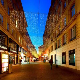 Lichtervorhang mieten