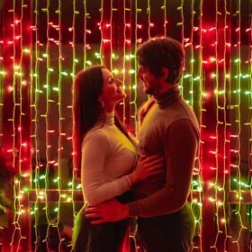 lichtvorhang weihnachten