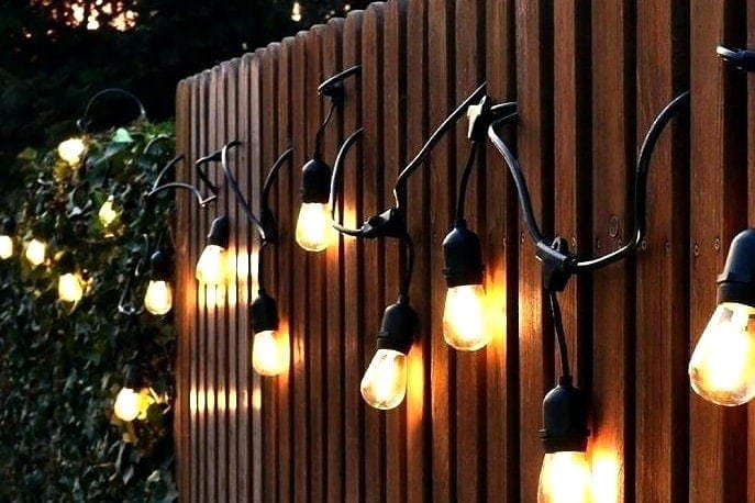 party lichter außen