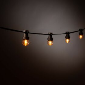 Lichterkette LED klassisch Warmweiß 2000k Linse