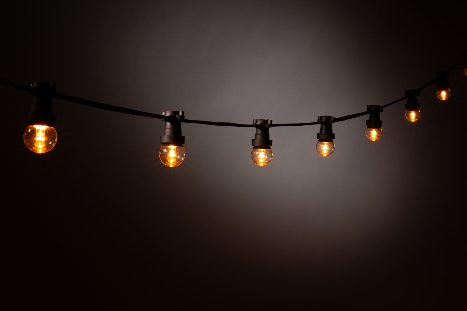 Lichterkette LED klassisch Warmweiß 2000k Linse