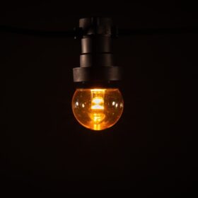Prikkabel LED Lampe klassisch warm weiß Linse