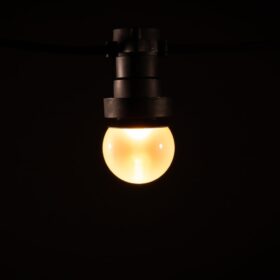Lichterkette LED-Lampe matt gefrostet Warmweiß