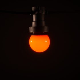 lichterkette led lampe orange
