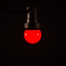LED-Lampe mit Widerhaken rot