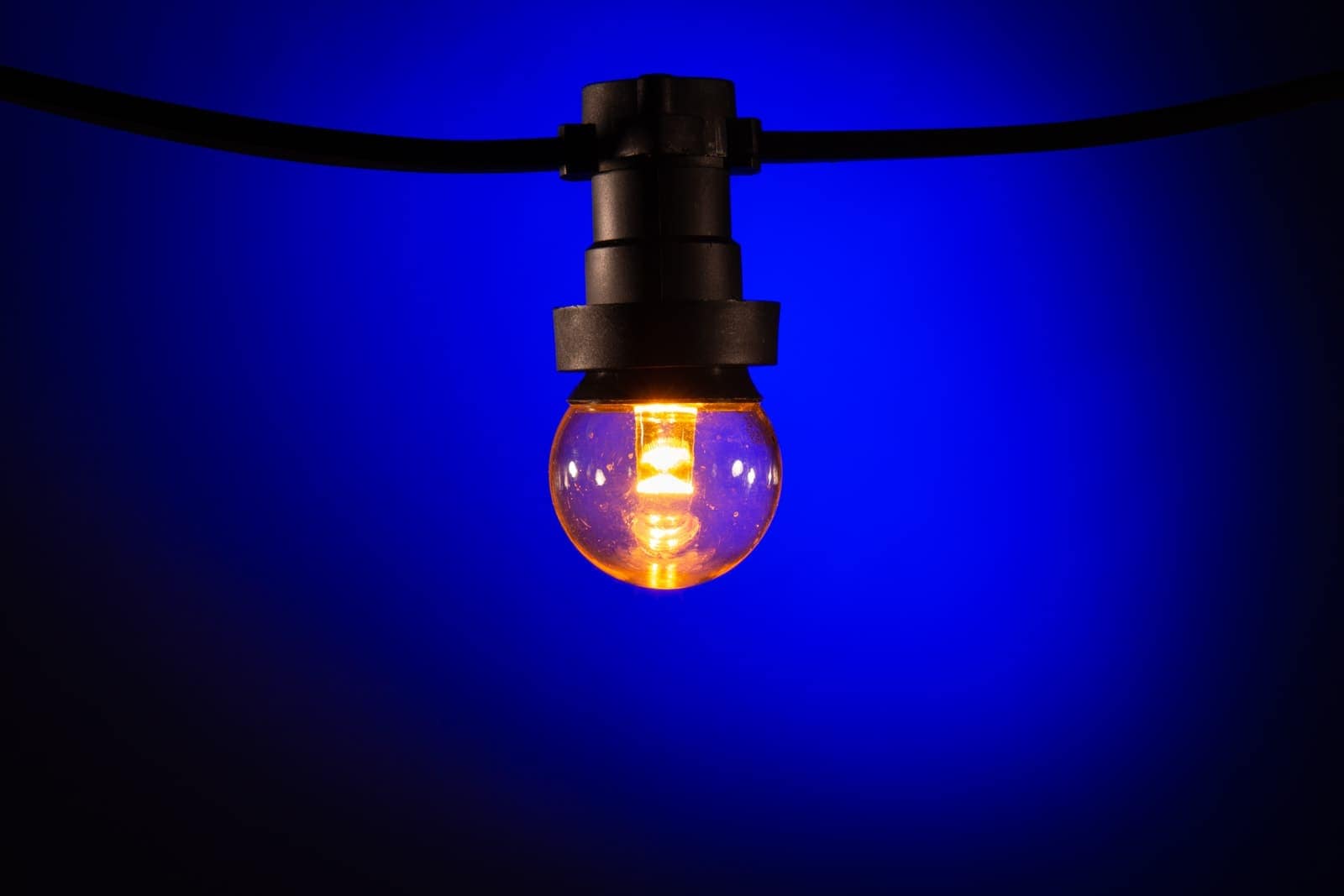 Prikkabel LED Lampen klassisch warm weiß Linse