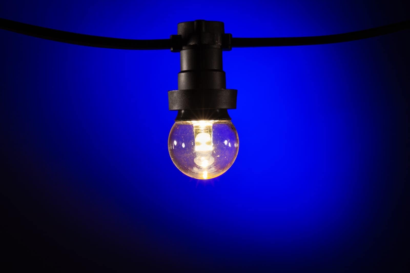 prikkabel led lampen modern warmweiss linse