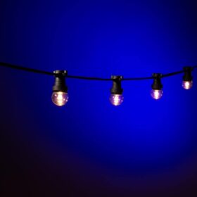 Lichterkette LED modern Warmweiß 2650k Linse