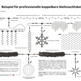 Professionelle Weihnachtsbeleuchtung