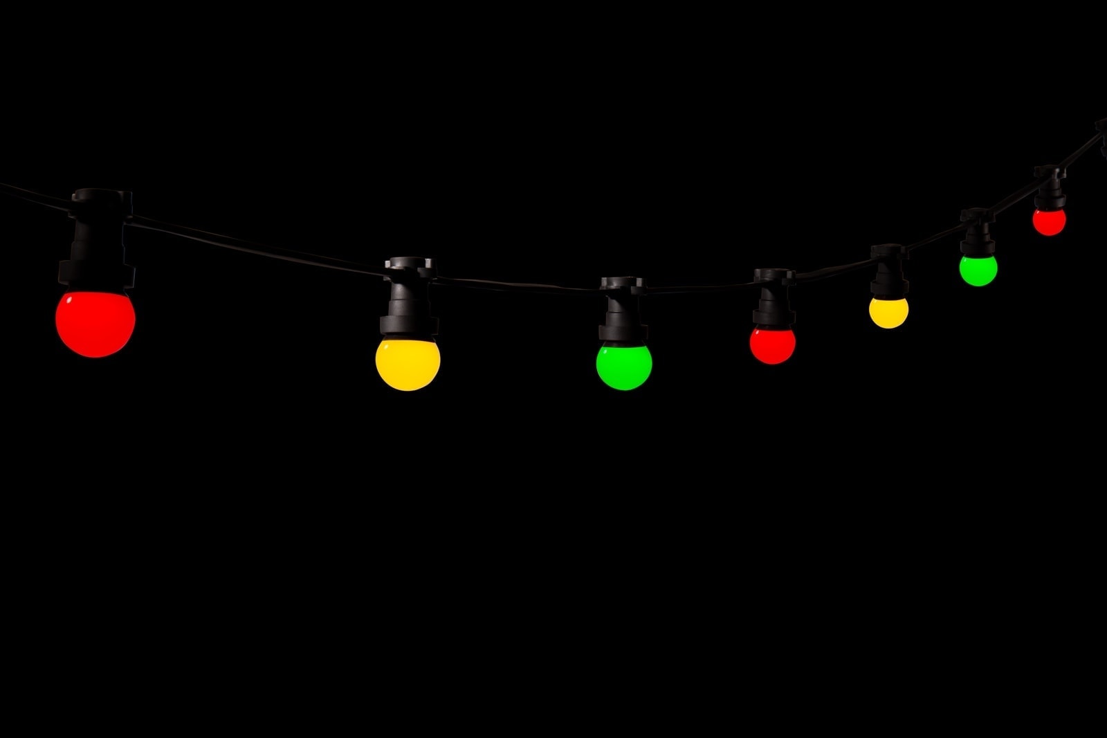 rot gelb grün lämpchen karneval