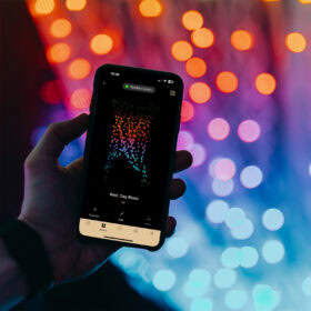 smarte weihnachtsbeleuchtung mit app