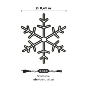 Schneeflocken-Beleuchtung