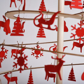 Spira Filz Weihnachts Dekoration