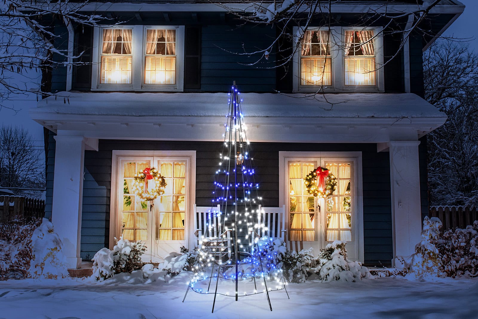 twinkly Außen-Weihnachtsbaum 2 Meter 300 led rgbw