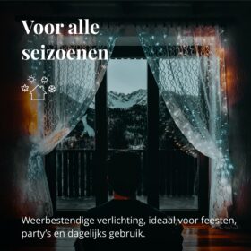 twinkly curtain lights lichtvorhang