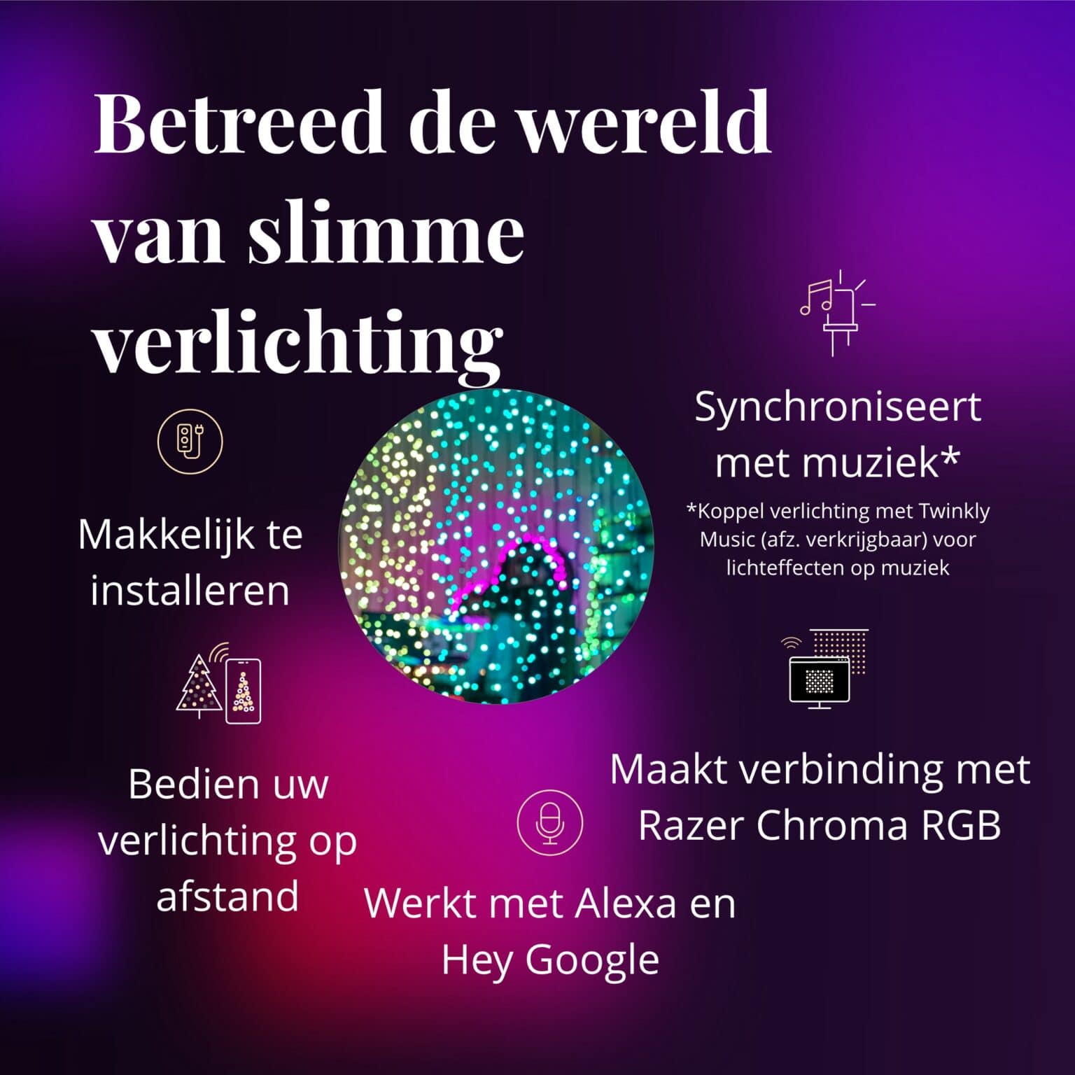 twinkly curtain lights lichtvorhang