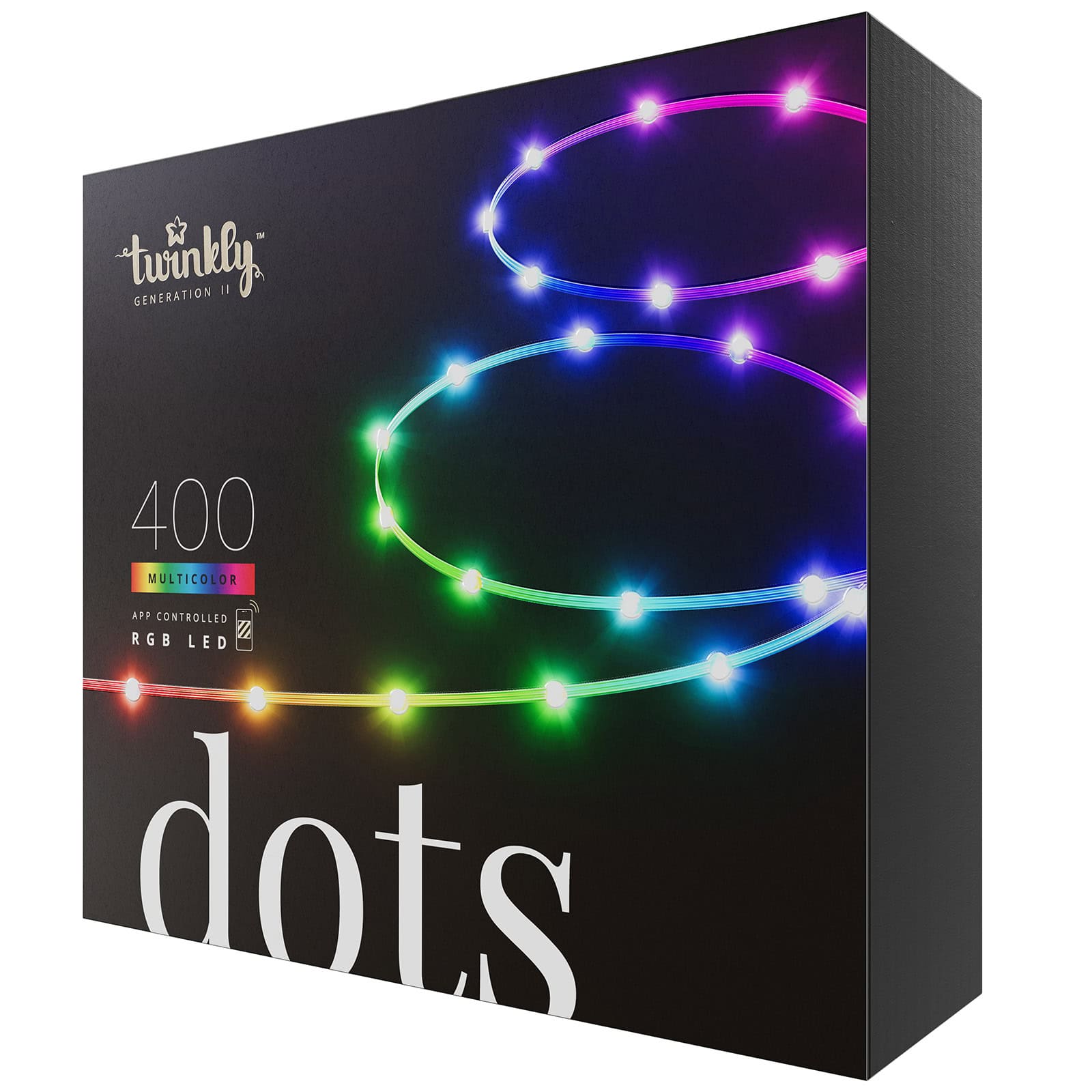 Twinkly Dots Lichterkette · RGB · 400 Lämpchen · Wifi / Bluetooth · Generation 2 – Bild 24
