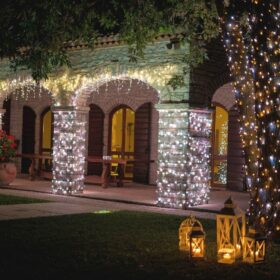 twinkly eiszapfenbeleuchtung gevel weihnachtsbeleuchtung