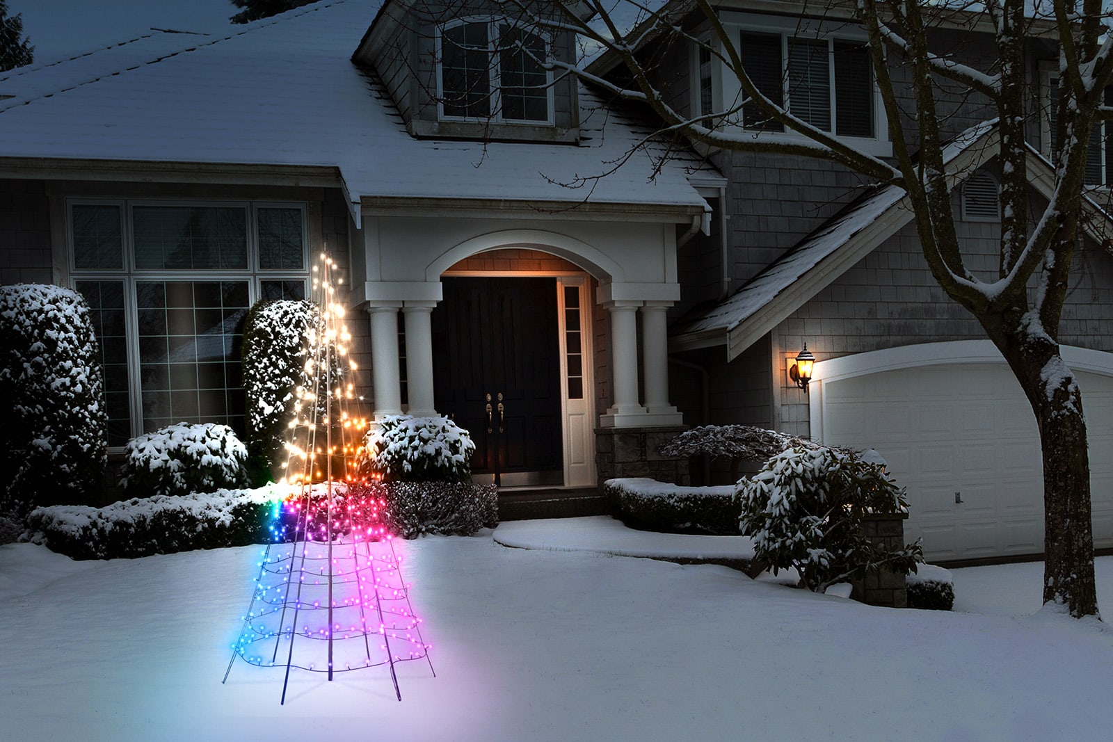 twinkly Weihnachtsbaum 2 Meter 300 led rgbw twp300spp-beu