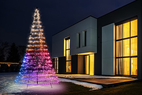 glitzernder Weihnachtsbaum