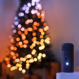 twinkly weihnachtsbeleuchtung mit musik