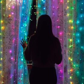 twinkly lichtvorhang led