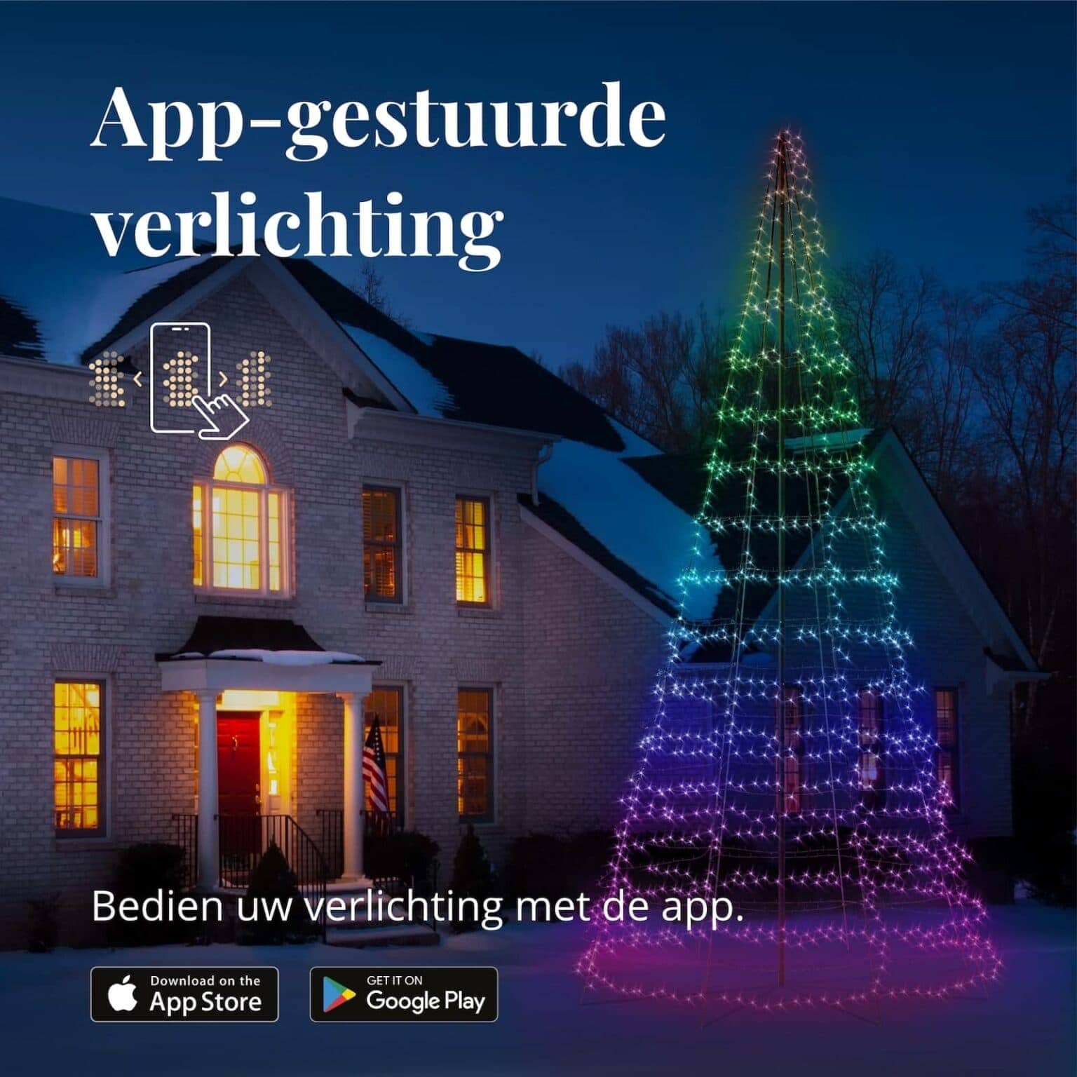Twinkly Light Tree mit App