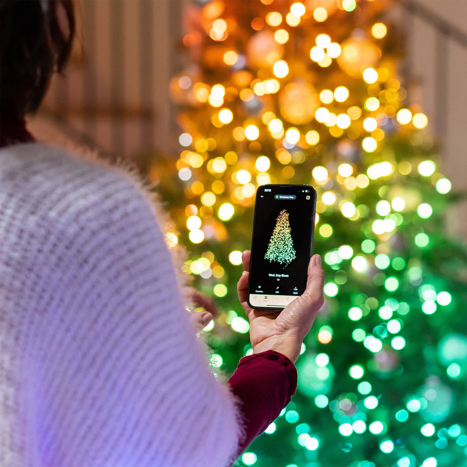 twinkly smarte weihnachtsbeleuchtung mit app