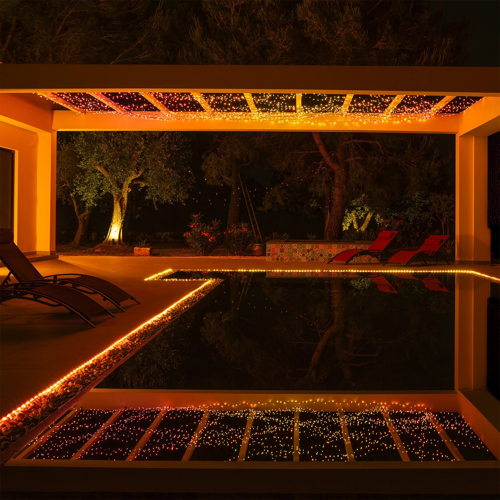 twinkly gartenbeleuchtung