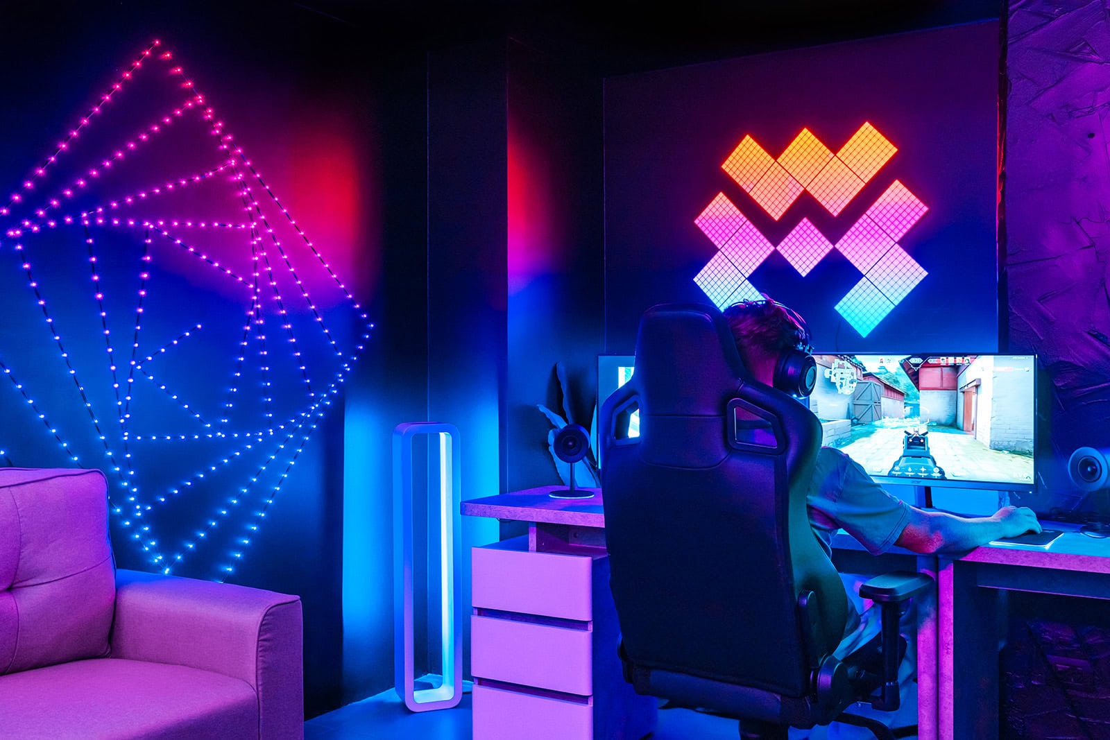 beleuchtung game room