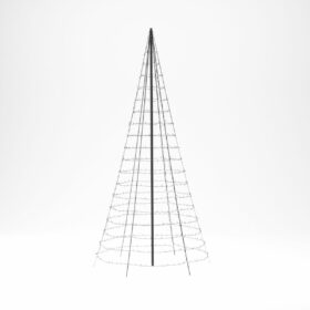 fahnenmast weihnachtsbeleuchtung 4 meter twinkly