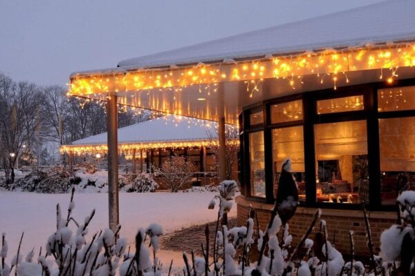 witte kerstverlichting